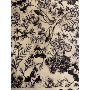 Quilt Fabric 4+ yards Black and White